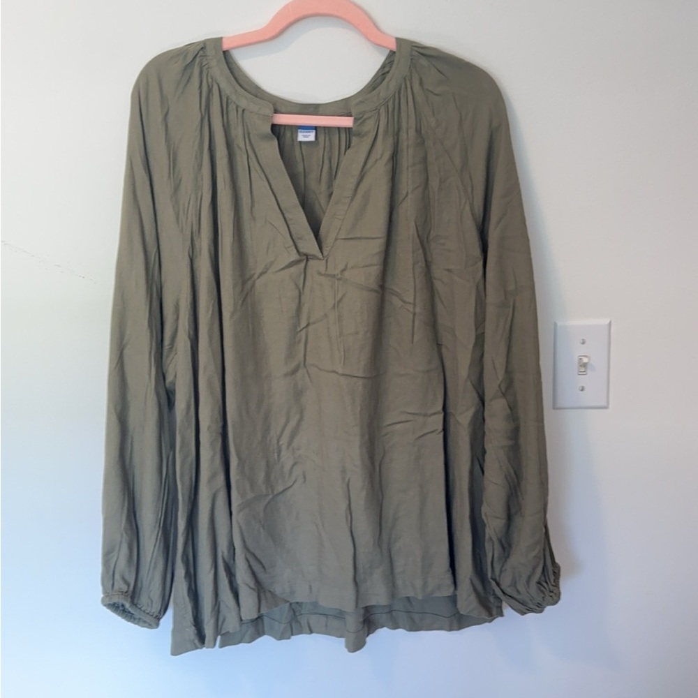 Long sleeve blouse